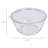  Round High Borosilicate Glass Food Storage Container with