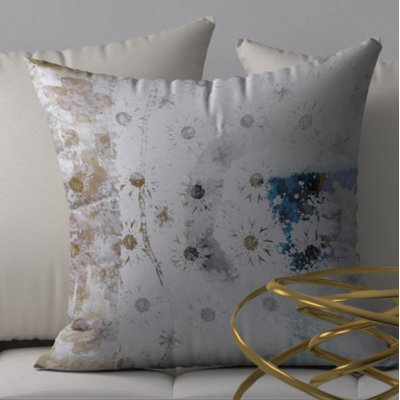 Housse de coussin décorative carrée et insert
