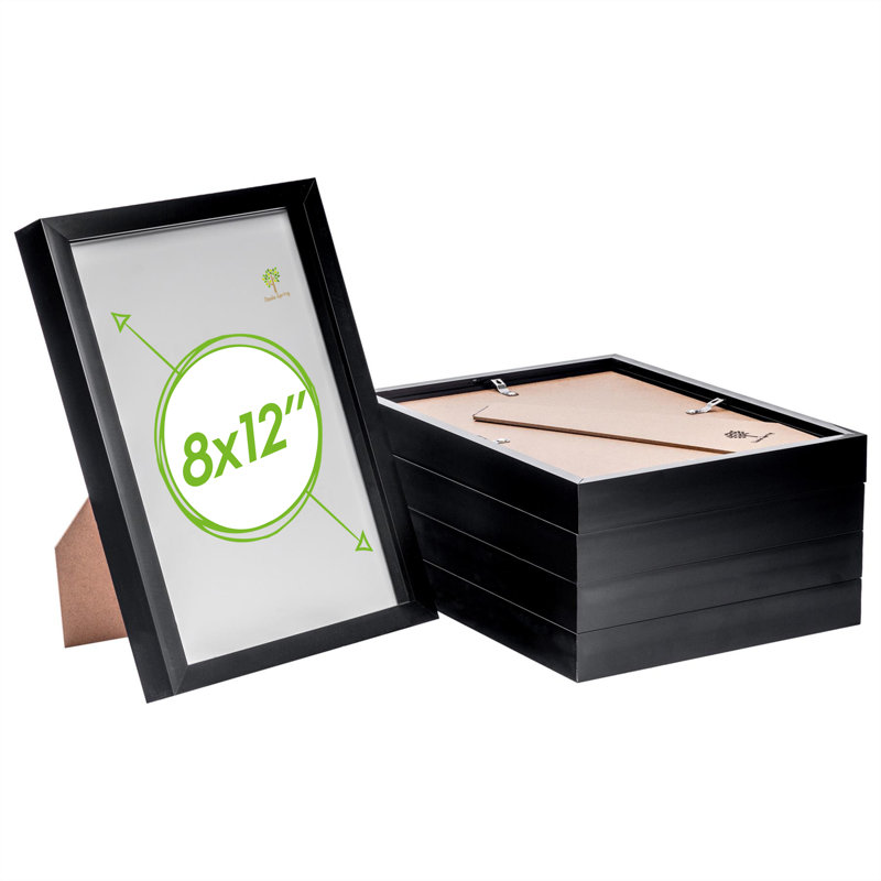Nicola Spring - 3D Box Photo Frames, Black, 32cm H x 23.3cm W x 3.5cm D