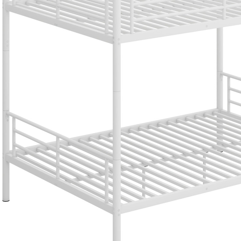 Metal Bunk Bed, White