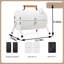 Barbecue extérieur pliable et compact pour le camping-130576591
