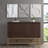 Elements Martha Stewart Three-tone Geometric Wood 3-Piece Wall Decor Set