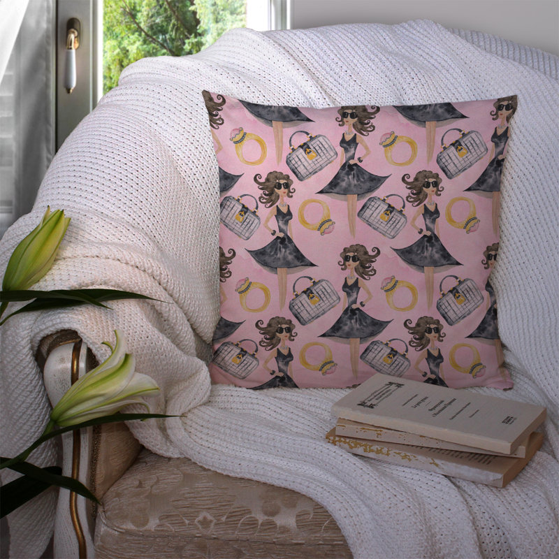  Coussin extérieur Fashion Diva, 14 po x 14 po