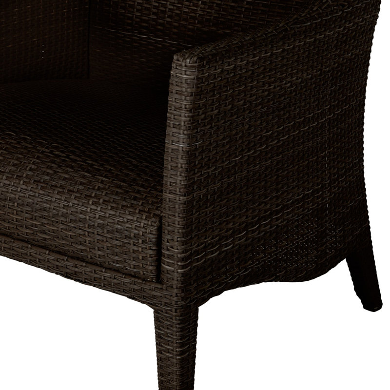 Athena Plus Armchair, Black Walnut