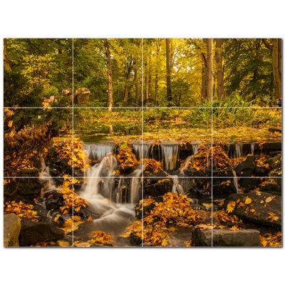 4.25'' x 4.25'' Satin Ceramic Decorative Mural