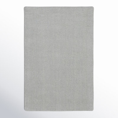 Crowe Hand Loomed Wool Gray Area Rug