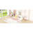 Full Size Wood Bed With Appealing House-Shaped Headboard In White Tone - Build Floor-947678618-947678613