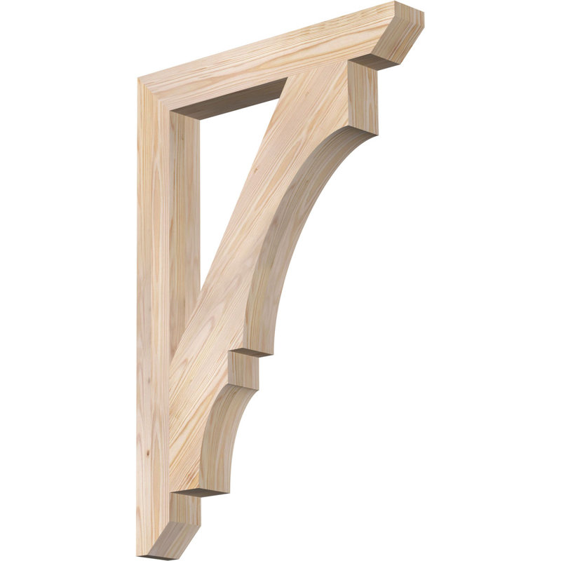 Support à lattes l 3 3 po x P 26 po x H 38 po, sapin Douglas, Sapin de Douglas, Lisse, H 38 po x l 3,5 po x P 26 po