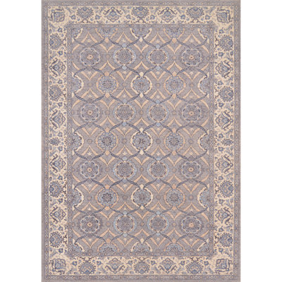 Tapis bleu / mauve clair / beige de haute qualité Ziegler 3000