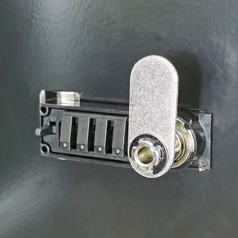 Serrure à combinaison à 4 chiffres FixtureDisplays®, serrure à came encastrée pour porte métallique et armoire 15615