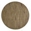 60" Stone Ridge Round Dining Table Light