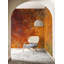 Red Orange Marble Wall Mural | Rustic Rust Texture Wallpaper | Non-Woven or Peel and Stick-1064778720-1064778723