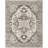 Oriental Performance Traditional Vintage Area Rug in White/Rust/Gray/Blue/Black/Beige-1752492617