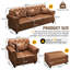 Ensemble de salon 3 pièces Mid-Century Chesterfield-984245374