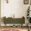 Banc de rangement en velours Teddy-483708130