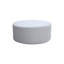 Table basse ronde avec repose-pieds