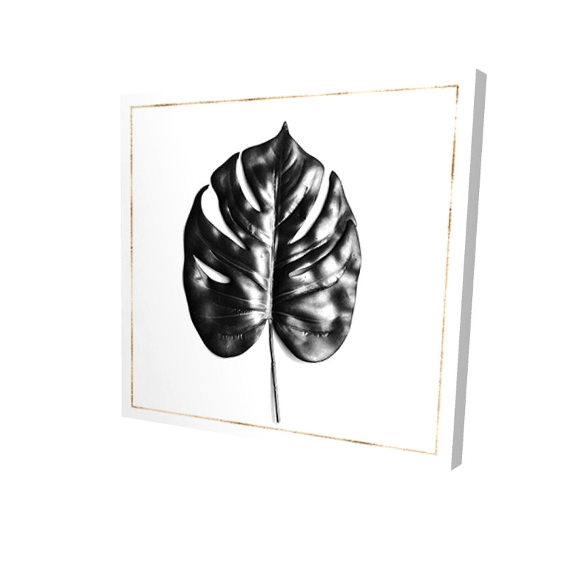 Split Leaf Philodendron Canvas - Elegant Home Decor Art
