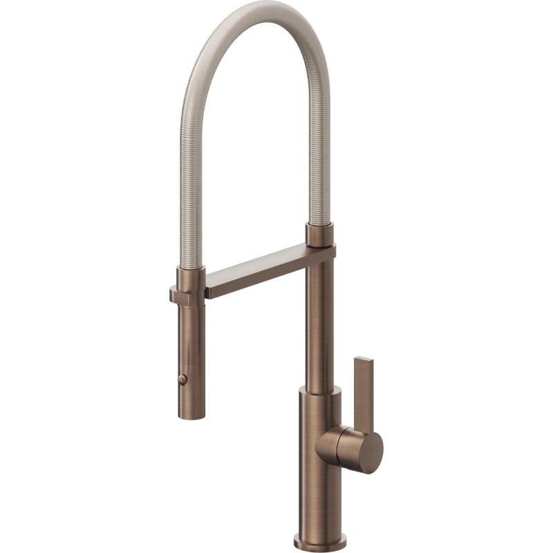 Corsano Kitchen Faucet, Satin Bronze