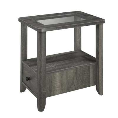 Mccroskey End Table with Storage