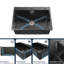 Lavabo encastré rectangulaire en acier inoxydable 27 x 19 avec construction et fonction pratique Lavabo à texture lisse longue durée de vie