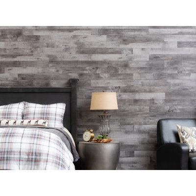 Panneaux muraux adhésifs 4 po x 36 po E-Z Wall (paquet de 1)
