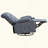 Massage Rocker Recliner Chair With 4-Point 3D Kneading Massage And Heat For Living Room With Rocking Function And 2 Cup Holders, USB Charge Port-948273972