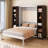 Space-saving Queen Murphy Bed Mdf Versatile Living Spaces With Hidden Storage