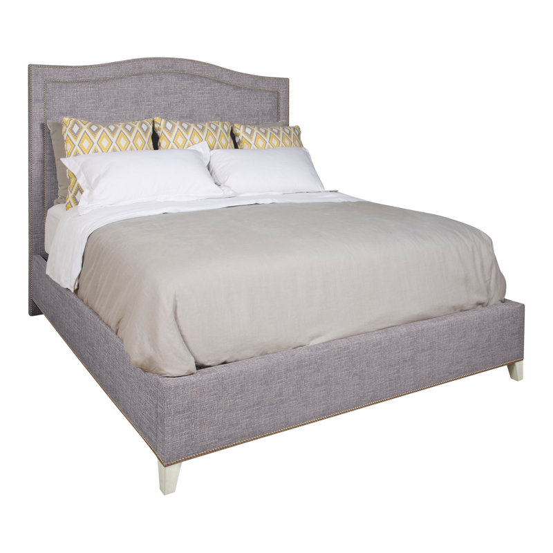 Caroline/Casey Upholstered Bed, Nomad Slate Crypton® Chenille, Yes, Navajo