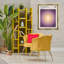«Crown Chakra Meditation», art mural encadré doré sur toile flottante, design par Wild Apple Portfolio-711851990-711851995