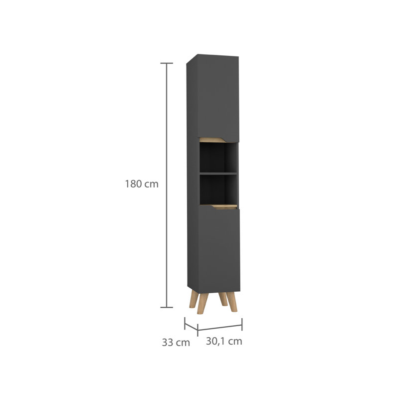 Betty Freestanding Linen Cabinet