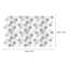 Honey Hexa Glossy 3D Tile Stickers 30 x 15cm (11.8in x 6 in)-273619756