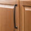 Poignée à tirer de la collection Bridges - Poignée d'armoire de 7 à 9/16 po de centre à centre en bronze huilé - Quincaillerie transitionnelle et déco pour tiroirs et armoires-116182020-116182015