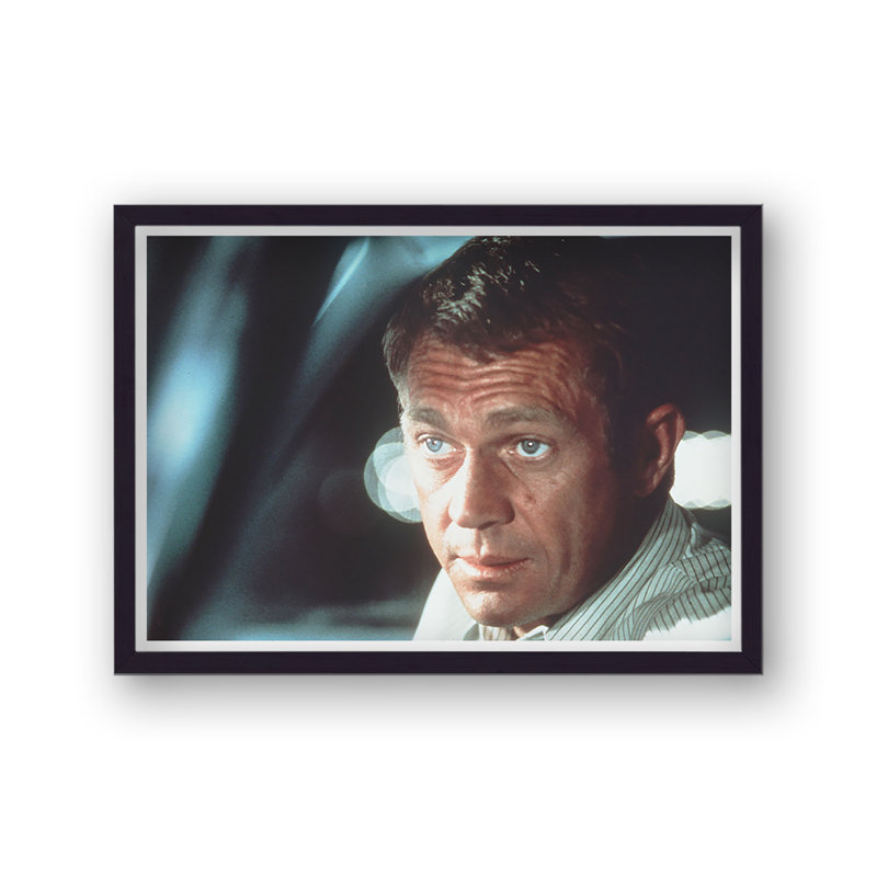 Steve Mcqueen Bullitt - Single Picture Frame Print