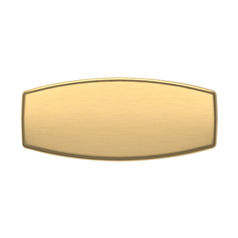 4970 Palm Springs Knob, Satin Brass