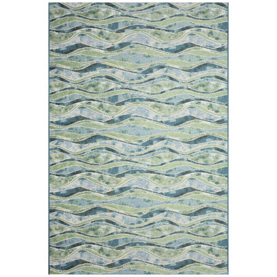Tapis intérieur / extérieur Joub Wave