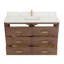 Meuble-lavabo sur pied simple 55 po avec plateau en quartz Calacatta Porto-1407202586-1407226164