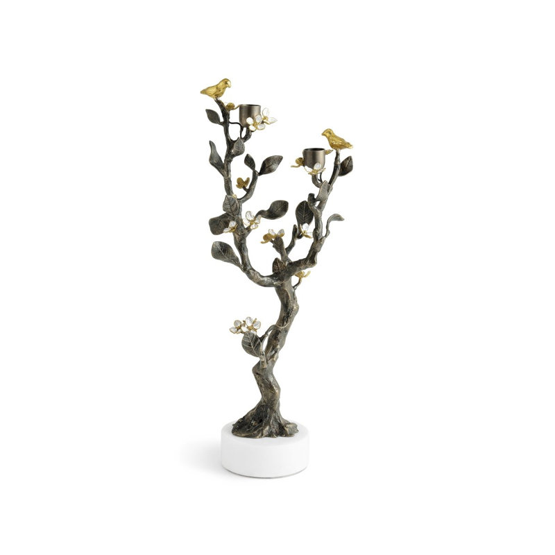 Lovebirds Candlestick