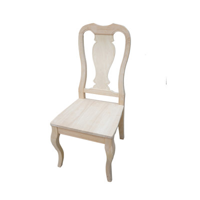 18'' H Solid Wood Side Chair