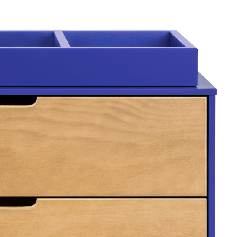 Grand plateau à langer amovible universel, Cobalt; cobalt