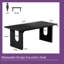 71 "Bureau double caisson d'ordinateur 71"