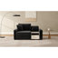 Canapé modulaire moderne de 63,2 po avec accoudoirs de rangement et console centrale pour le salon, noir-247308570-247308573