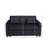 Sleeper Sofa Bed, 3-in-1 Velvet Pull Out Couch with Armrests, Storage Pockets and 2 Pillows, Adjustable Backrest, Sofa Bed Couch for Living Room, Bedroom(Black)-622603087