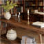 Console extra-longue à 2 niveaux, style maison de campagne rustique et peu encombrante pour les entrées et les salons-710294259