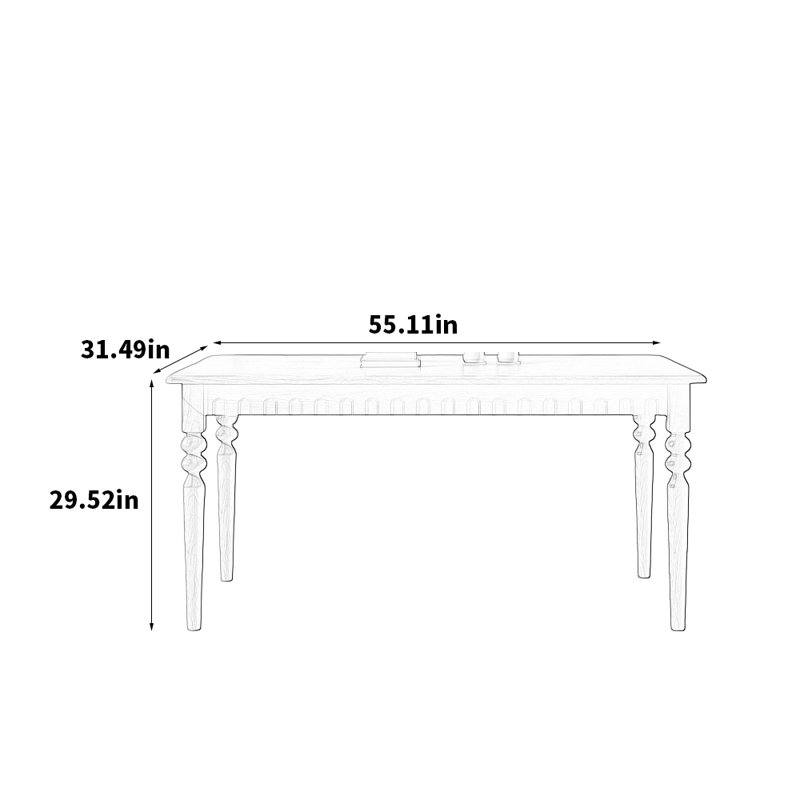 Vermon, 29.52"H x 55.11"L x 31.49"W