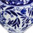 8.5X8.5X9" Blue & White Decorative Vase