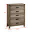 Ensemble de chambre à coucher à panneau en mélamine Josabet-295937418-332895254