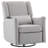 Swivel Recliner Chair with Pillow-1135592258
