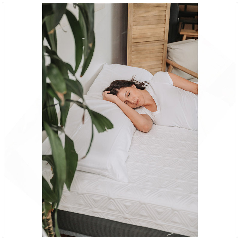 Matelas en mousse viscoélastique gélifiée Sleep, Lit double