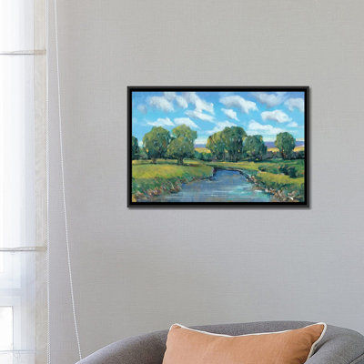 « lazy river day ii », reproduction sur toile