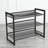 Bookshelf, 3-Tier Freestanding Shoe Rack
